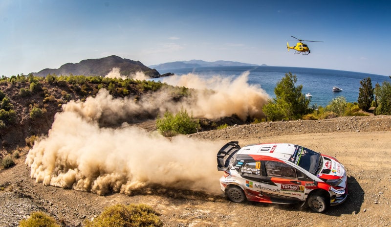 WRC Rally Italia 2026  HELICOPTER